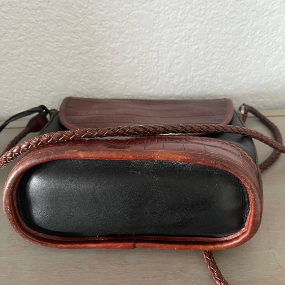 Brighton Vintage CROCO Leather Shoulder Bag - Picture 11 of 11